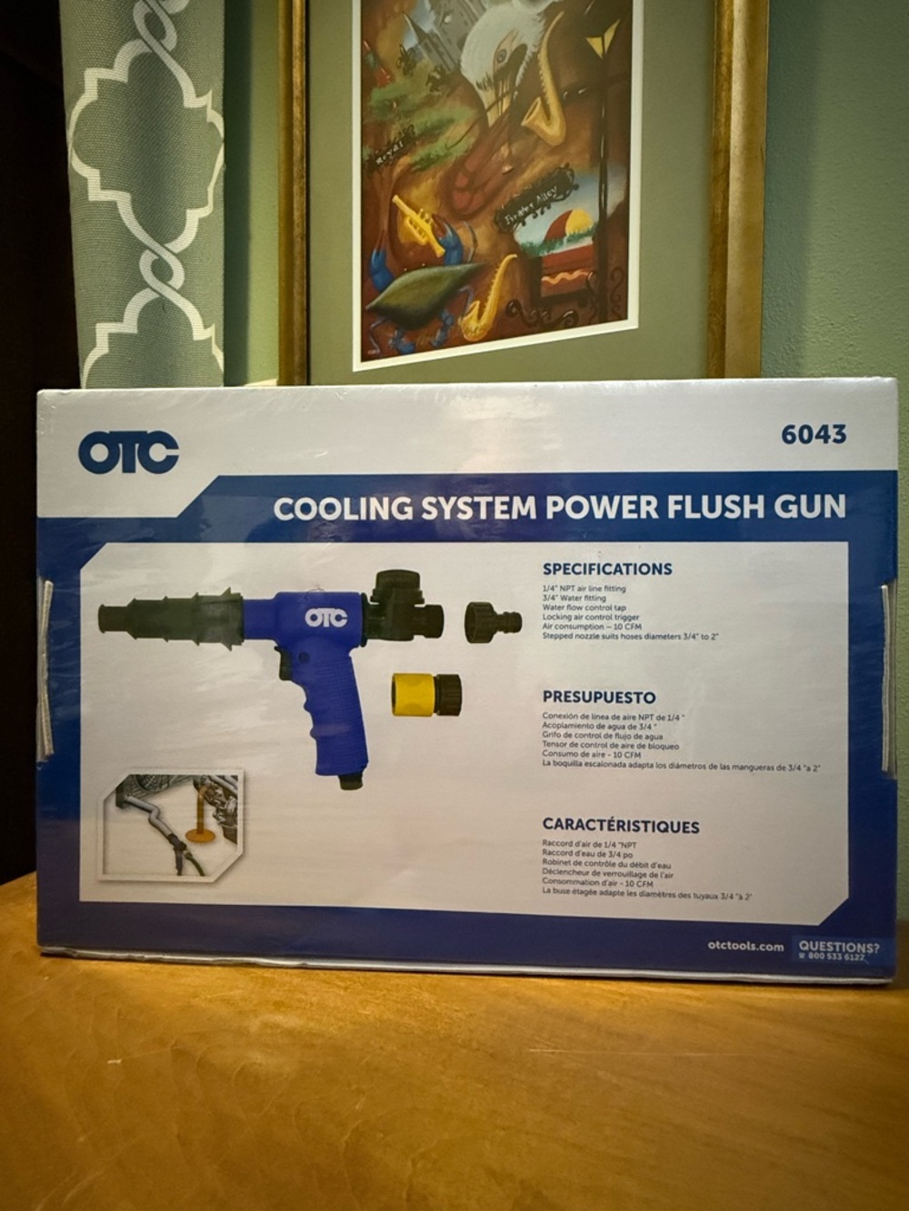 OTC 6043 Cooling System Power Flush Gun - NIB